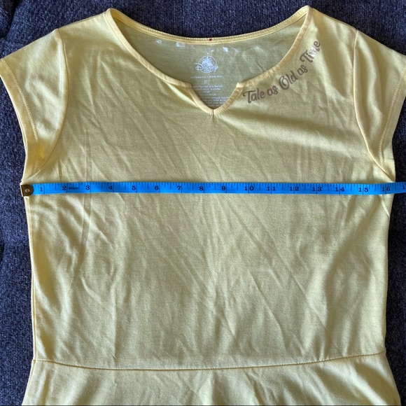 Disney Princess Belle Top. Authentic Beauty & the Beast Ball Gown Style Tunic - Picture 10 of 12